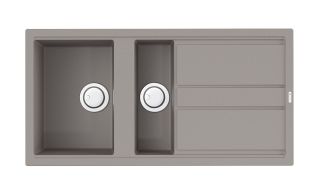 Мойка кухонная Omoikiri Kitagawa 100-2-GR leningrad grey